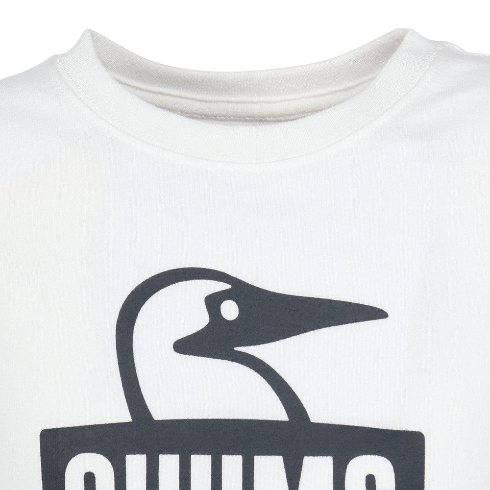 チャムス（CHUMS）（キッズ）キッズ ブービーフェイス ブラッシュド ロングスリーブTシャツ CH21-1293-W071