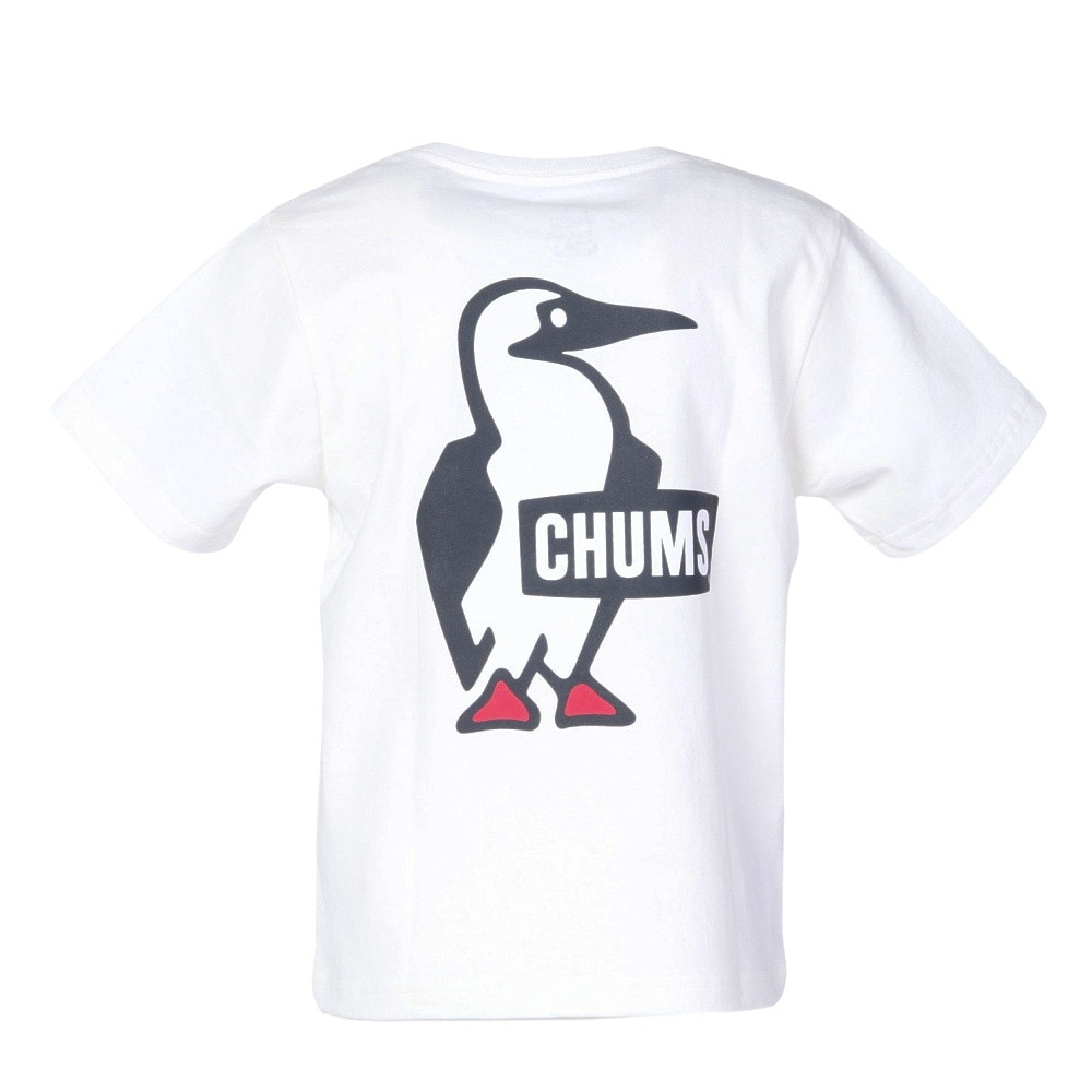 チャムス（CHUMS）（キッズ）ジュニア ブービーロゴTシャツ CH21-1282-W001