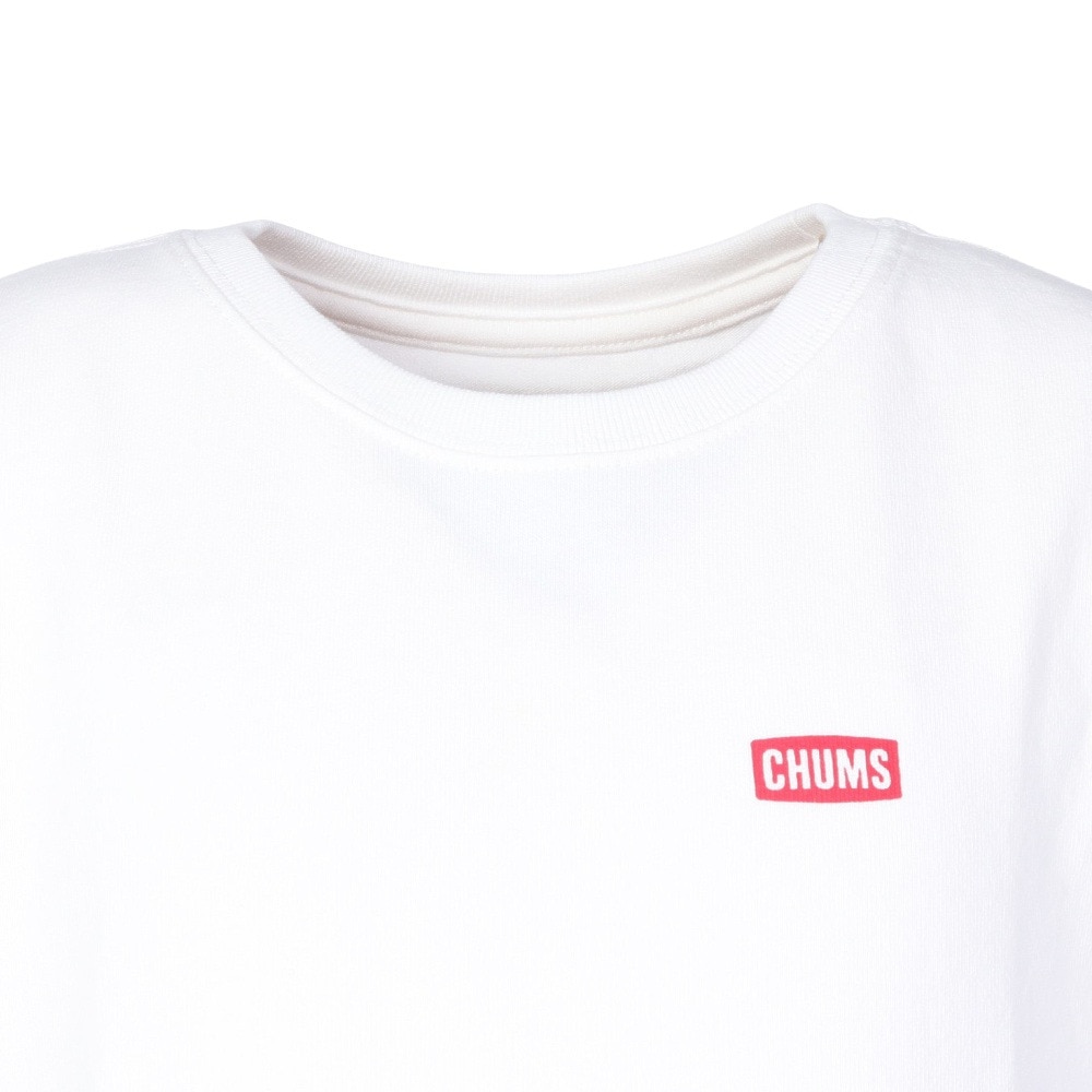 チャムス（CHUMS）（キッズ）ジュニア ブービーロゴTシャツ CH21-1282-W001
