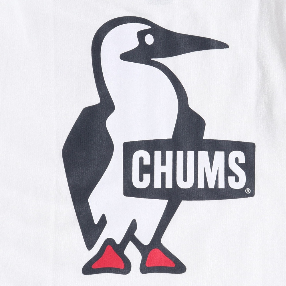 チャムス（CHUMS）（キッズ）ジュニア ブービーロゴTシャツ CH21-1282-W001