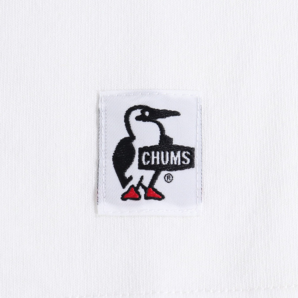 チャムス（CHUMS）（キッズ）ジュニア ブービーロゴTシャツ CH21-1282-W001
