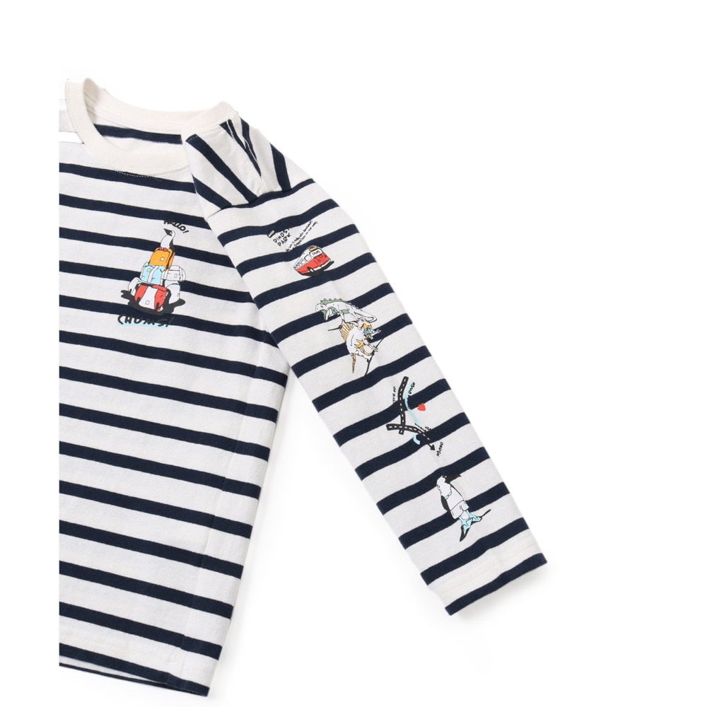 チャムス（CHUMS）（キッズ）ジュニア ユタツアーズロングスリーブTシャツ CH21-1307-W011