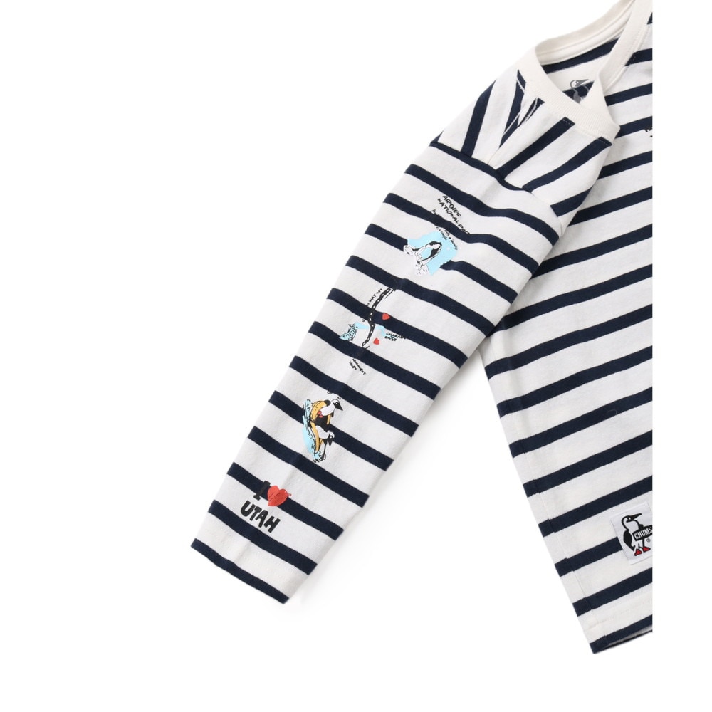 チャムス（CHUMS）（キッズ）ジュニア ユタツアーズロングスリーブTシャツ CH21-1307-W011