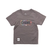 チャムス（CHUMS）（キッズ）ジュニア ワットトゥドゥインキャンピングTシャツ CH21-1314-G004