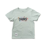 チャムス（CHUMS）（キッズ）ジュニア ワットトゥドゥインキャンピングTシャツ CH21-1314-M076