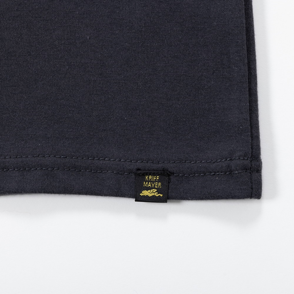 クリフメイヤー（KRIFF MAYER）（キッズ）ジュニア 半袖Tシャツ おひさまプリントTシャツ ルアー 2347849K-17:CHARCOAL チャコールグレー