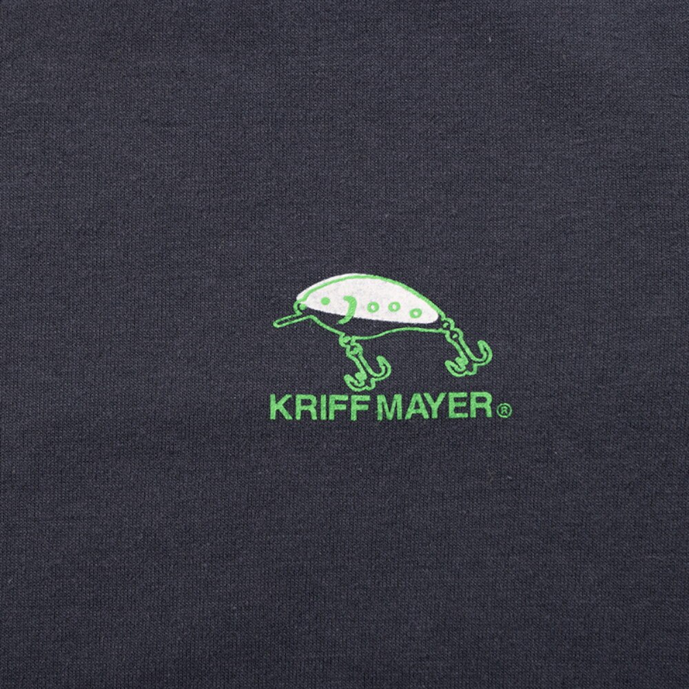 クリフメイヤー（KRIFF MAYER）（キッズ）ジュニア 半袖Tシャツ おひさまプリントTシャツ ルアー 2347849K-17:CHARCOAL チャコールグレー