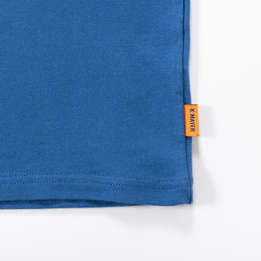 クリフメイヤー（KRIFF MAYER）（キッズ）ジュニア 半袖Tシャツ フライングラビット 半袖Tシャツ 2347850K-74:BLUE ブルー