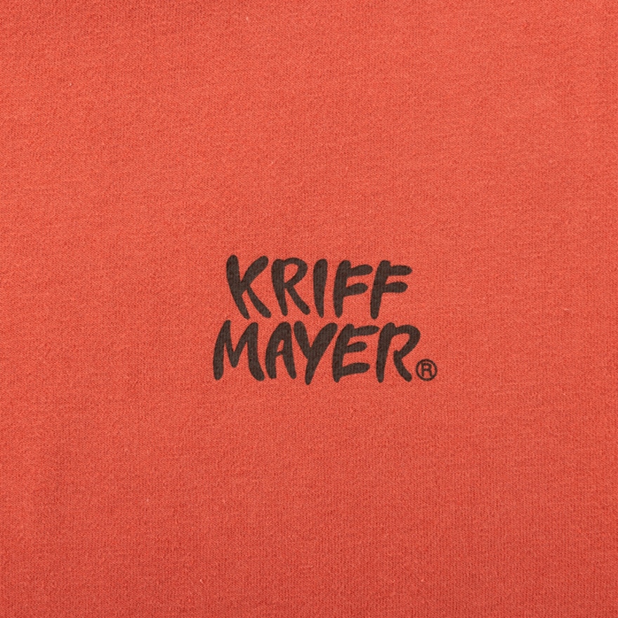 クリフメイヤー（KRIFF MAYER）（キッズ）ジュニア 半袖Tシャツ キャンプラビット バックプリントT 2347851K-35:RED レッド