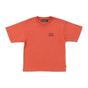 (キッズ)ジュニア 半袖Tシャツ キャンプラビット バックプリントT 2347851K-35:RED レッド