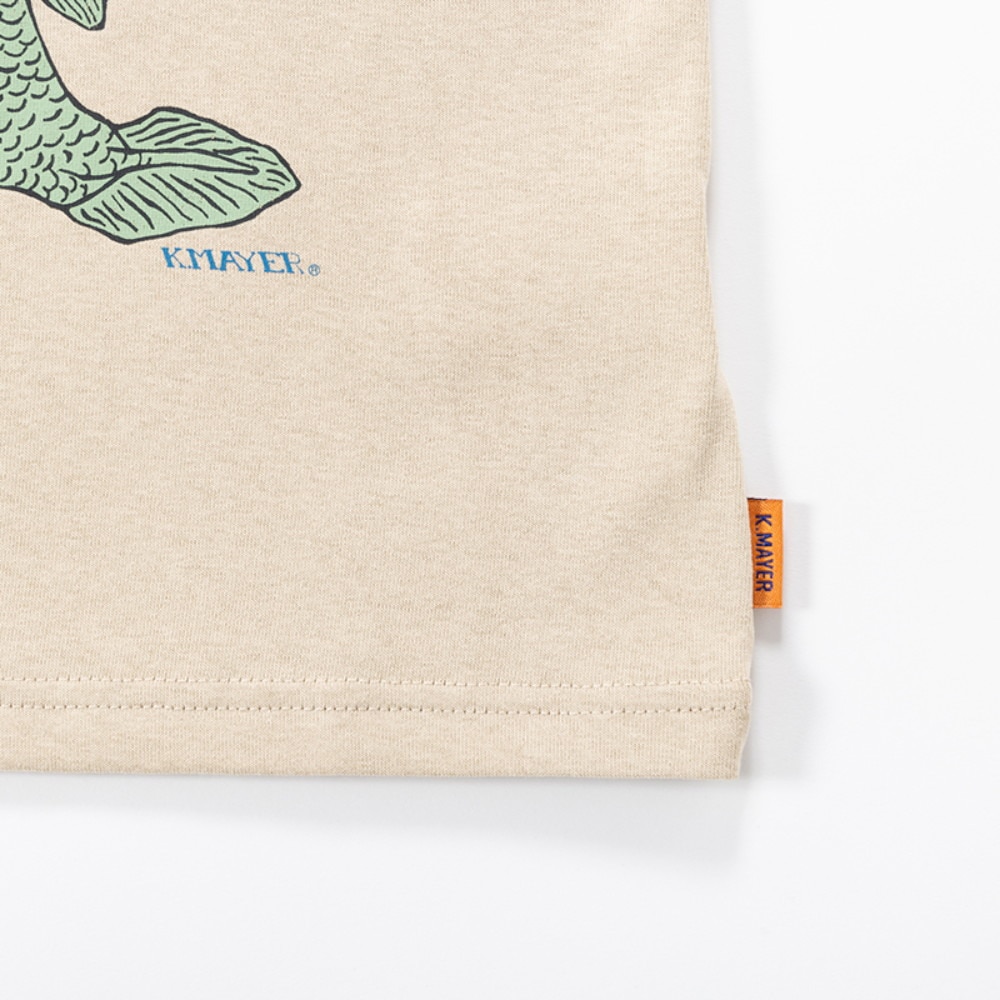 クリフメイヤー（KRIFF MAYER）（キッズ）ジュニア 半袖Tシャツ ウェットプロテクトアニマルTシャツ ペンギン 2347858K-20:BEIGE ベージュ