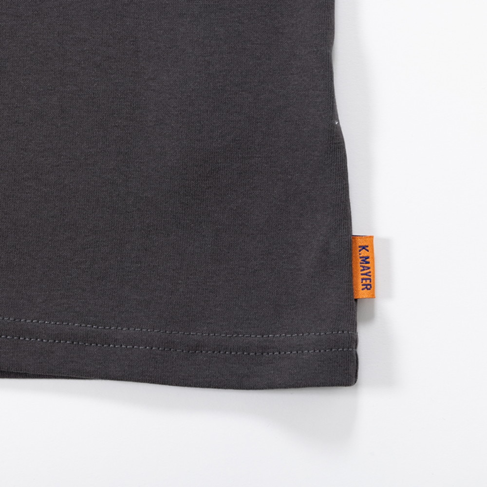 クリフメイヤー（KRIFF MAYER）（キッズ）ジュニア 半袖 Tシャツ ウェットプロテクトアニマルTシャツ ラクダ 2347859K-17:CHARCOAL