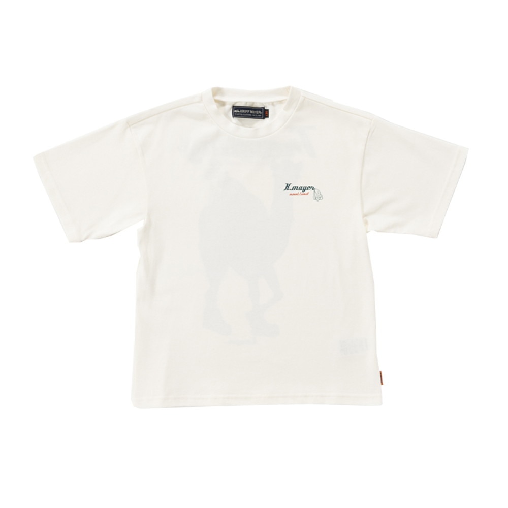 クリフメイヤー（KRIFF MAYER）（キッズ）ジュニア 半袖 Tシャツ ウェットプロテクトアニマルTシャツ ラクダ 2347859K-5:OFF