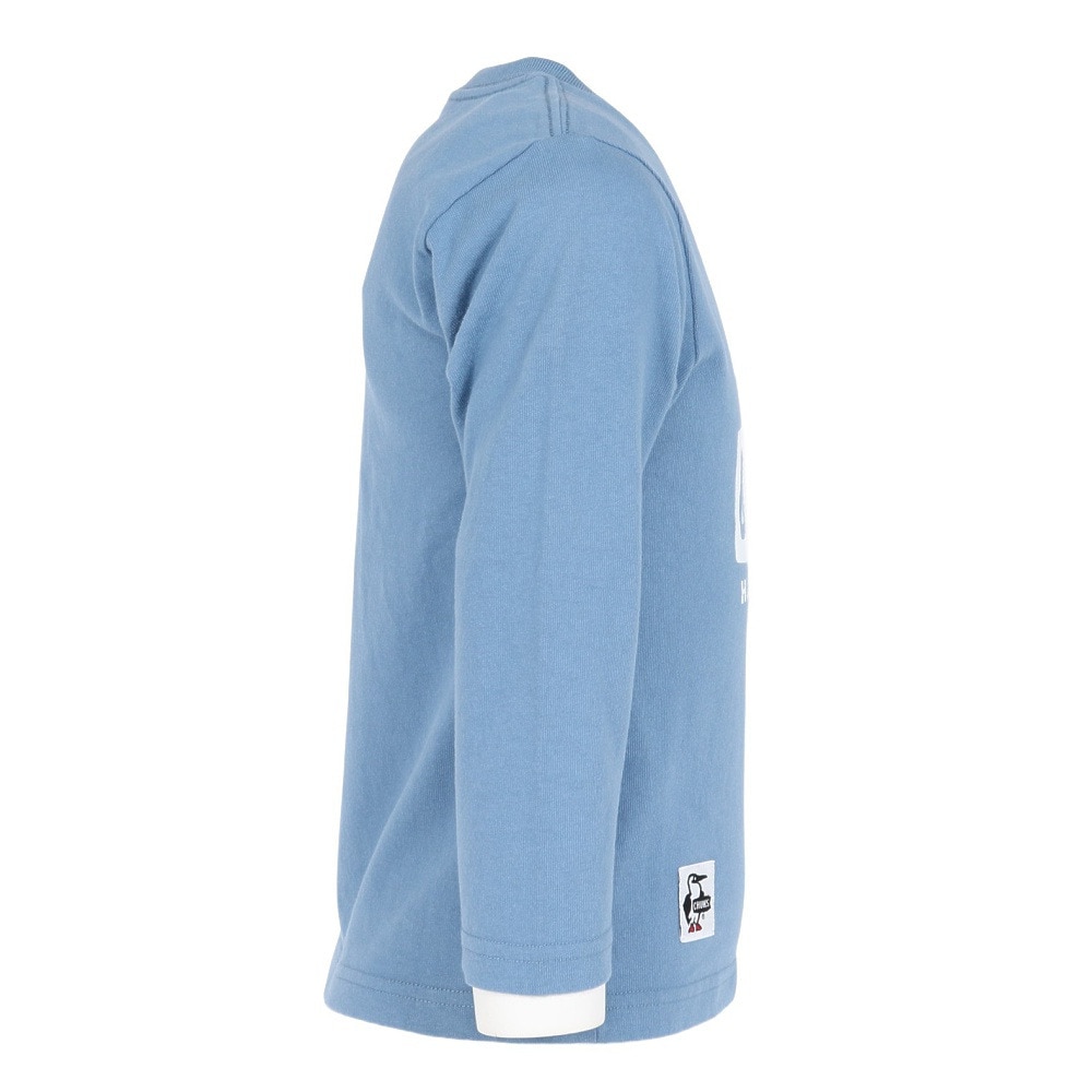 チャムス（CHUMS）（キッズ）キッズ ブービーフェイス ブラッシュド ロングスリーブTシャツ CH21-1293-A002