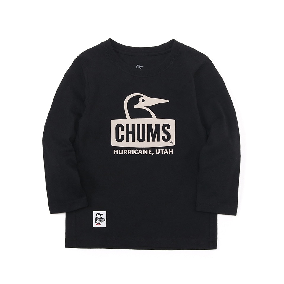 チャムス（CHUMS）（キッズ）キッズ ブービーフェイス ブラッシュド ロングスリーブTシャツ CH21-1293-K084