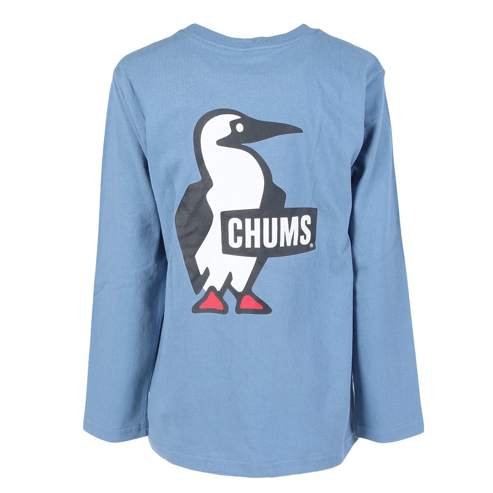 チャムス（CHUMS）（キッズ）キッズ ブービーロゴブラッシュド ロングスリーブTシャツ CH21-1294-A002