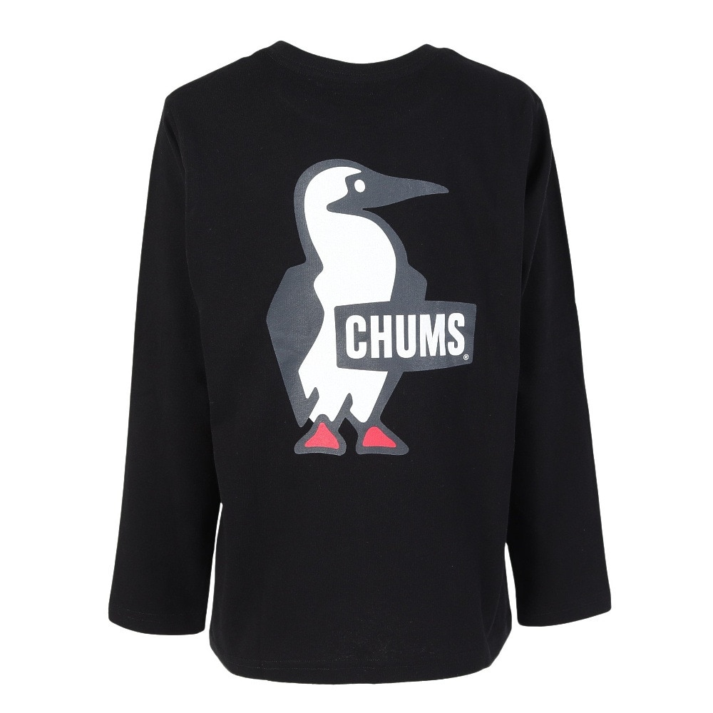 チャムス（CHUMS）（キッズ）キッズ ブービーロゴブラッシュド ロングスリーブTシャツ CH21-1294-K001
