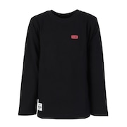(キッズ)ブービーロゴブラッシュド ロングスリーブTシャツ CH21-1294