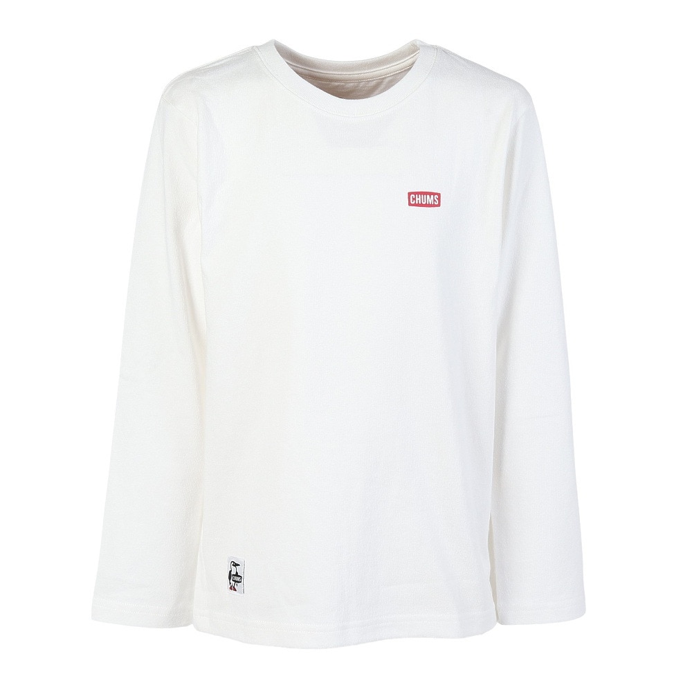 チャムス（CHUMS）（キッズ）キッズ ブービーロゴブラッシュド ロングスリーブTシャツ CH21-1294-W001
