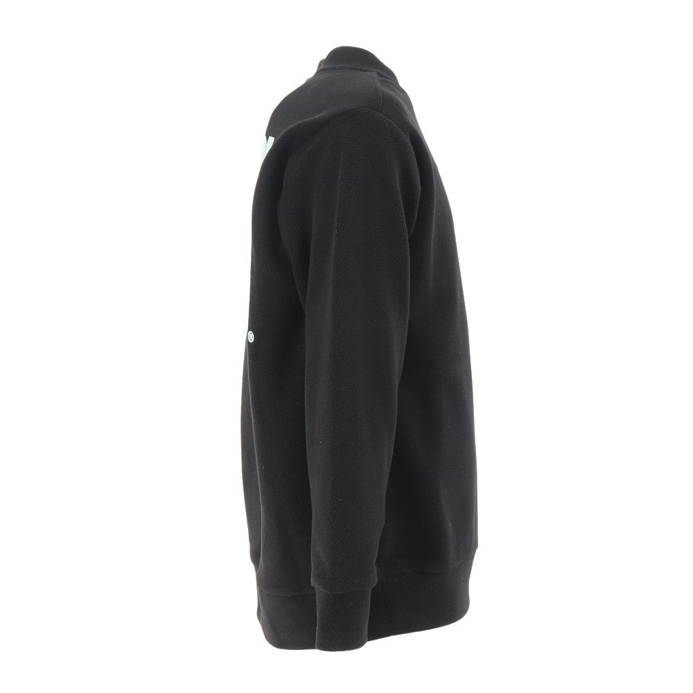 クリフメイヤー（KRIFF MAYER）（キッズ）ジュニア スウェット トレーナー 超のびポケット クルーシャツ 2417206K:19:BLACK ブラック