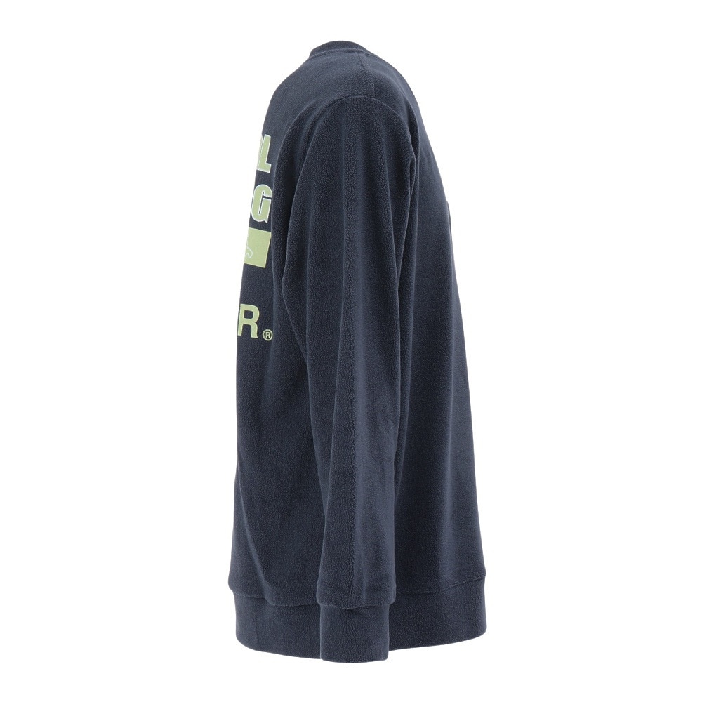 クリフメイヤー（KRIFF MAYER）（キッズ）ジュニア スウェット トレーナー 超のびポケット クルーシャツ 2417206K:79 NAVY ネイビー
