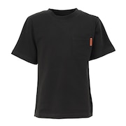 (キッズ)ジュニア 楽LUCK-Tシャツ ロゴ J2444305:17:CHARCOAL