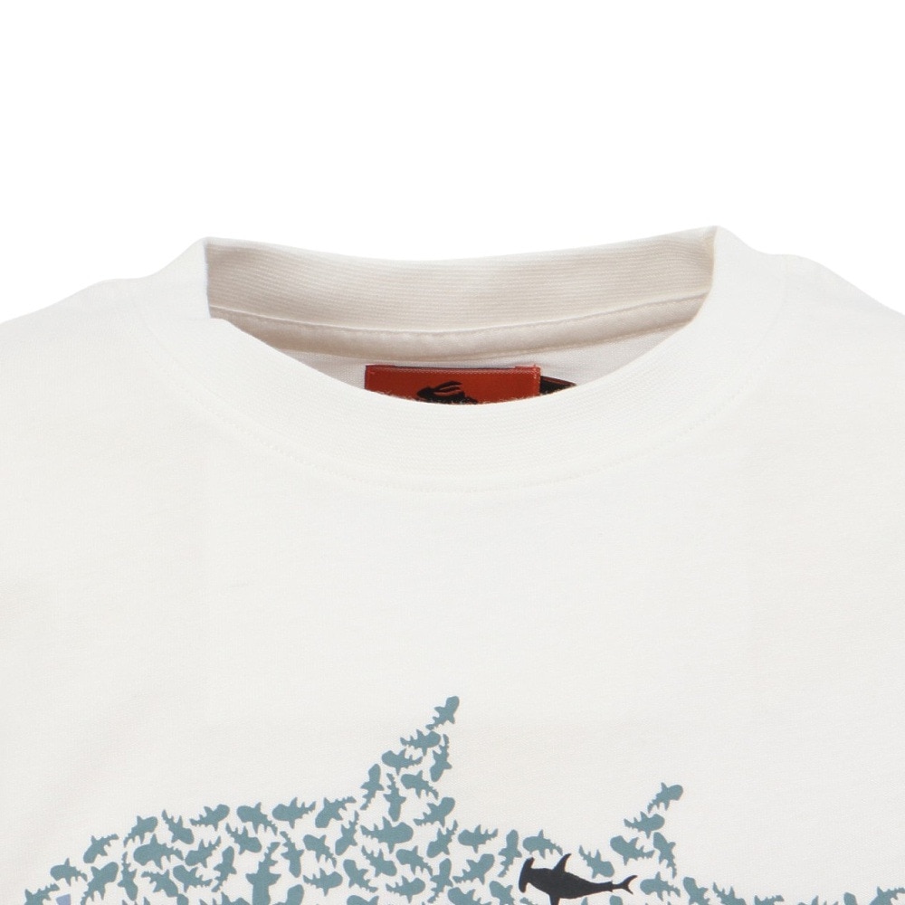 クリフメイヤー（KRIFF MAYER）（キッズ）ジュニア 楽LUCK-Tシャツ サメ J2444307:5:OFF
