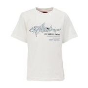 (キッズ)ジュニア 楽LUCK-Tシャツ サメ J2444307:5:OFF
