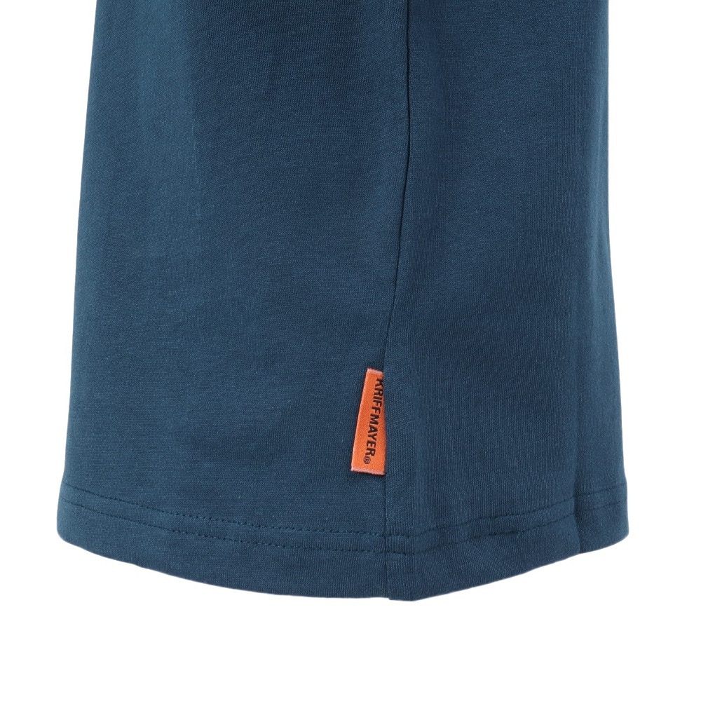 クリフメイヤー（KRIFF MAYER）（キッズ）ジュニア 楽LUCK-Tシャツ サメ J2444307:79:NAVY