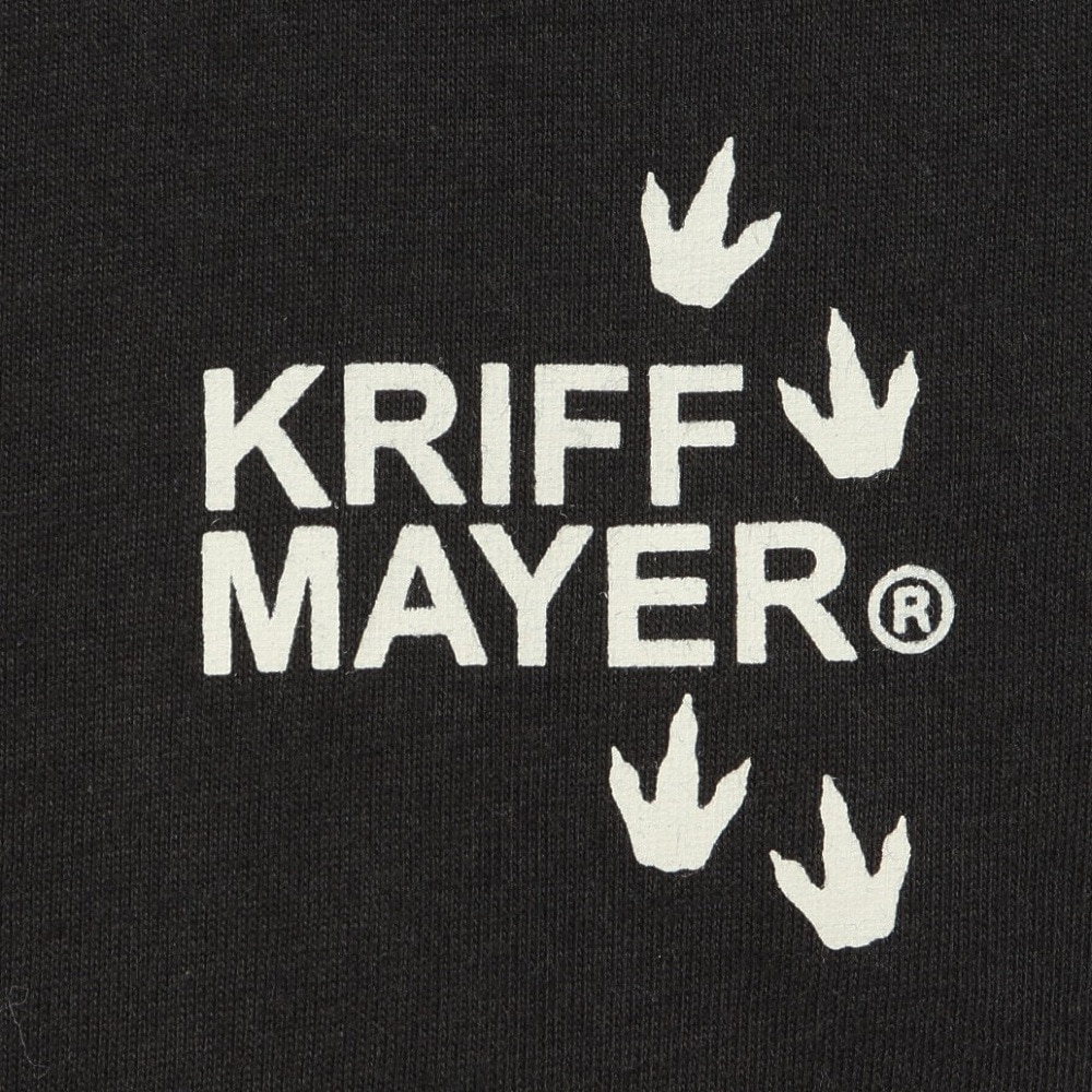 クリフメイヤー（KRIFF MAYER）（キッズ）ジュニア 楽LUCK-Tシャツ ダイナソー J2444309:17:CHARCOAL