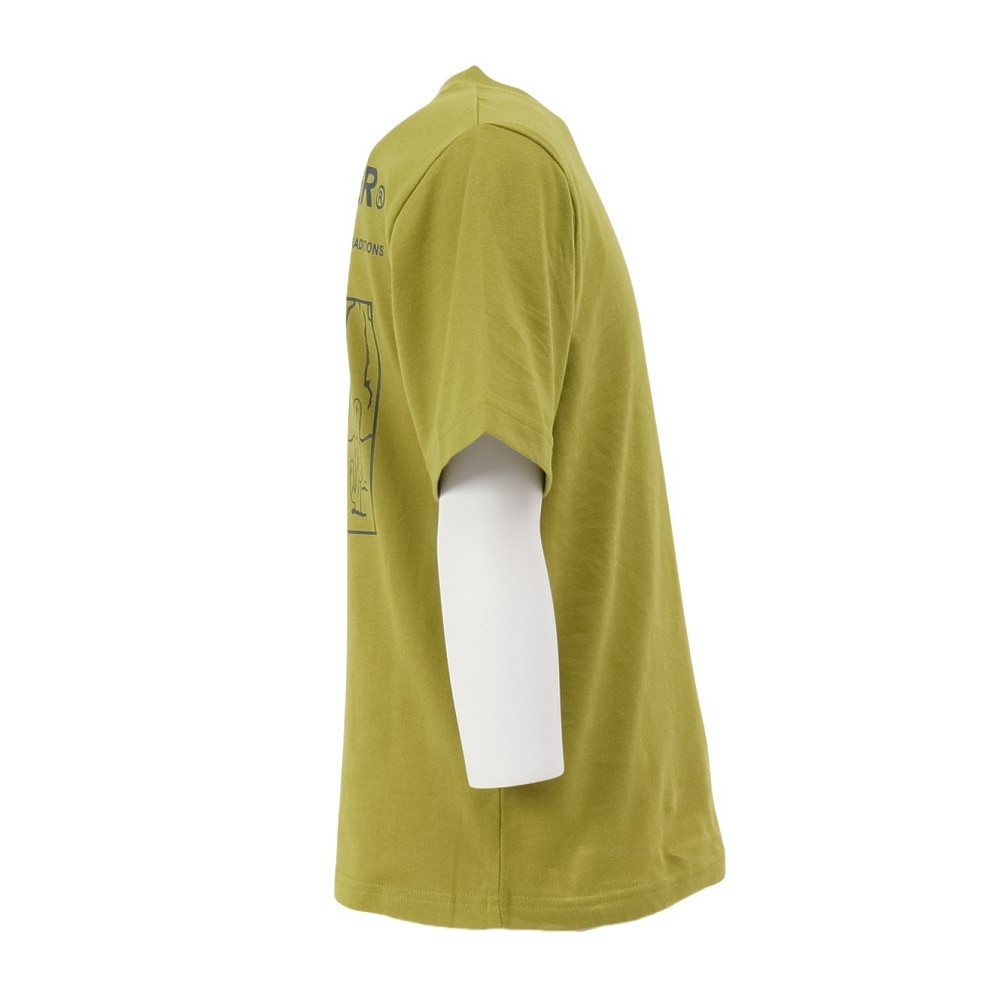 クリフメイヤー（KRIFF MAYER）（キッズ）ジュニア 楽LUCK-Tシャツ ダイナソー J2444309:64:L/GREEN