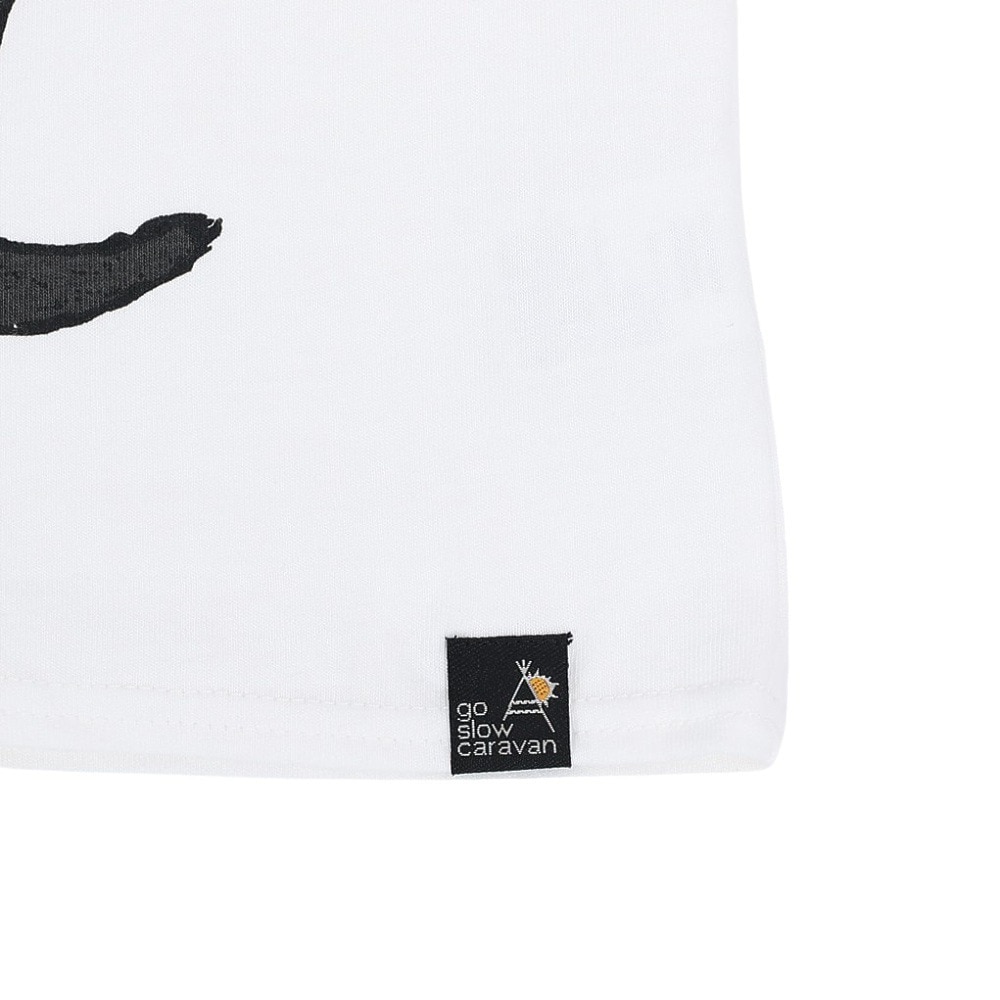 ゴースローキャラバン（GOSLOWCARAVAN）（キッズ）ジュニア 中華そば猫 Tシャツ 341924 WHT