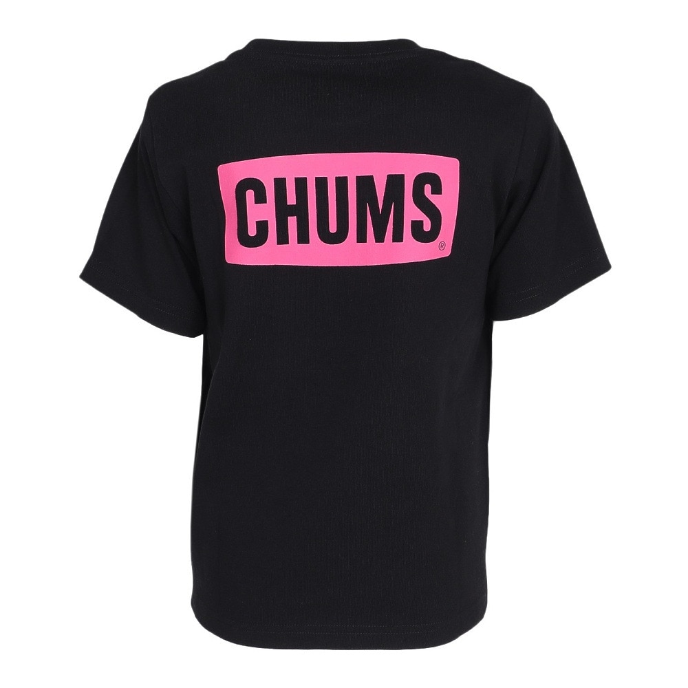 チャムス（CHUMS）（キッズ）キッズ LB ロゴ Glw 半袖Tシャツ CH21-1387-K001