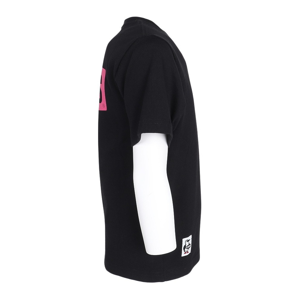 チャムス（CHUMS）（キッズ）キッズ LB ロゴ Glw 半袖Tシャツ CH21-1387-K001