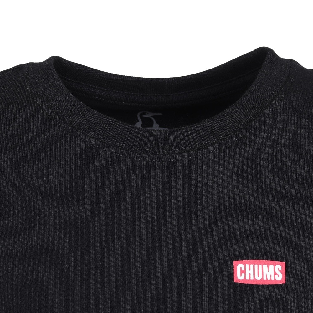 チャムス（CHUMS）（キッズ）キッズ LB ロゴ Glw 半袖Tシャツ CH21-1387-K001