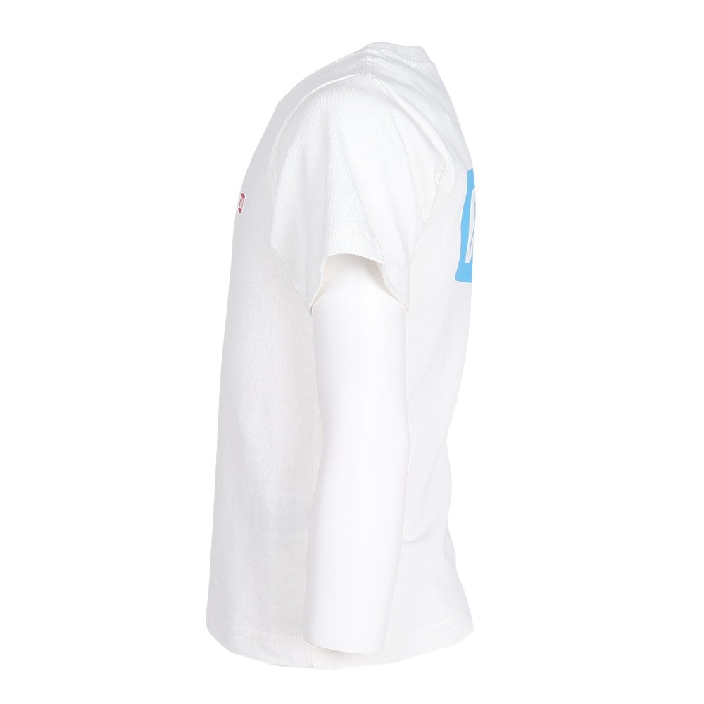 チャムス（CHUMS）（キッズ）キッズ LB ロゴ Glw 半袖Tシャツ CH21-1387-W001