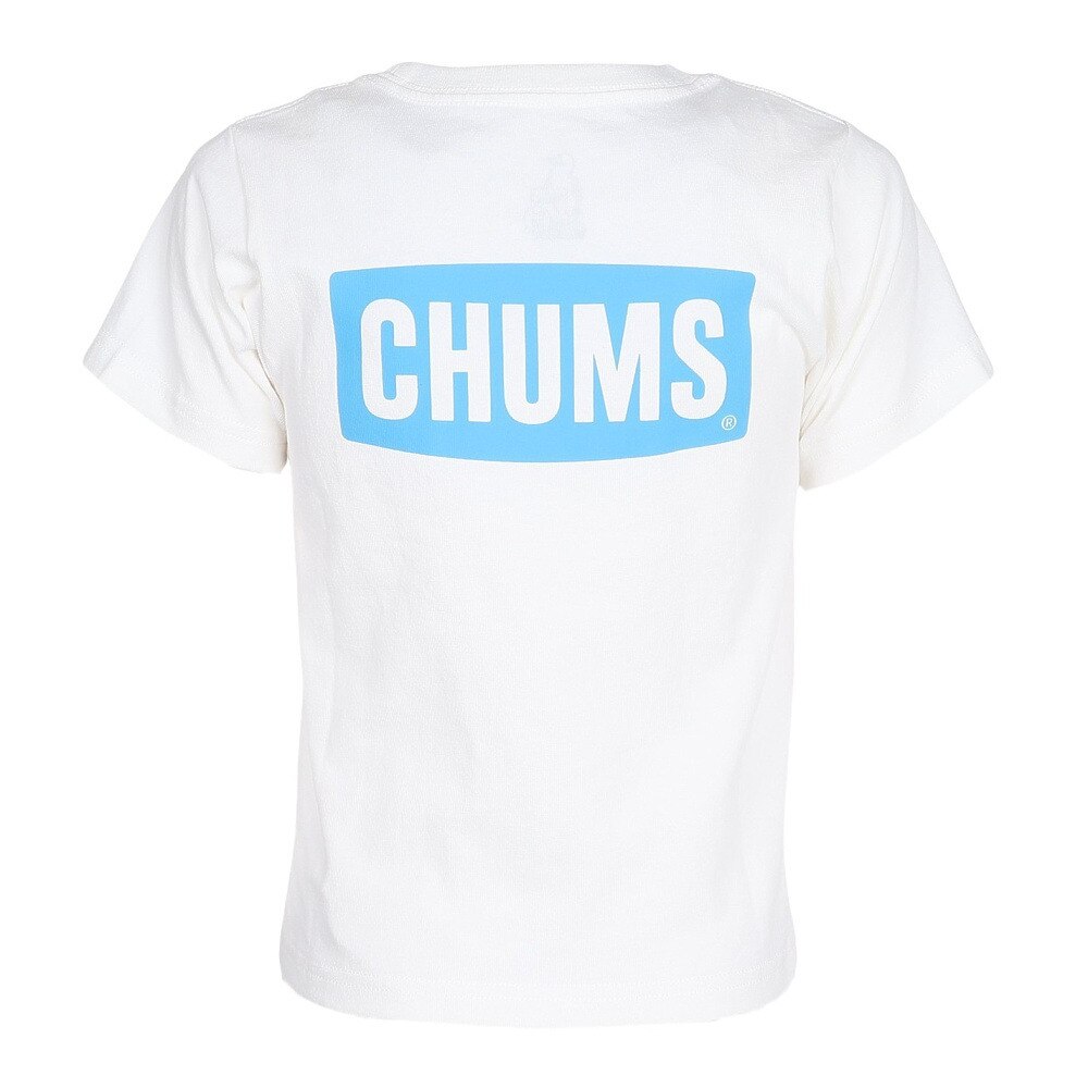 チャムス（CHUMS）（キッズ）キッズ LB ロゴ Glw 半袖Tシャツ CH21-1387-W001