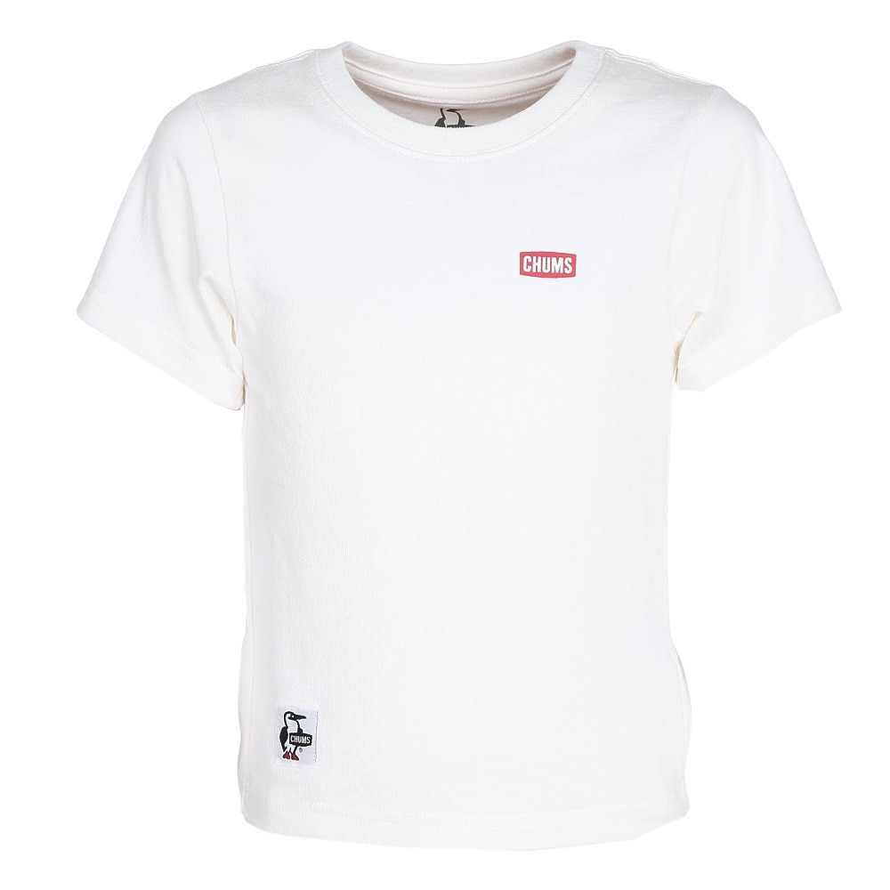 チャムス（CHUMS）（キッズ）キッズ LB ロゴ Glw 半袖Tシャツ CH21-1387-W001