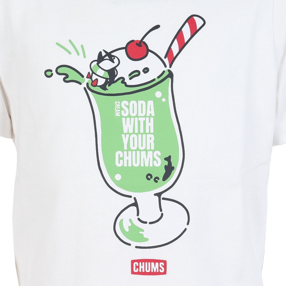 チャムス（CHUMS）（キッズ）キッズ AtBg KANPAI Tシャツ CH21-1407-W001