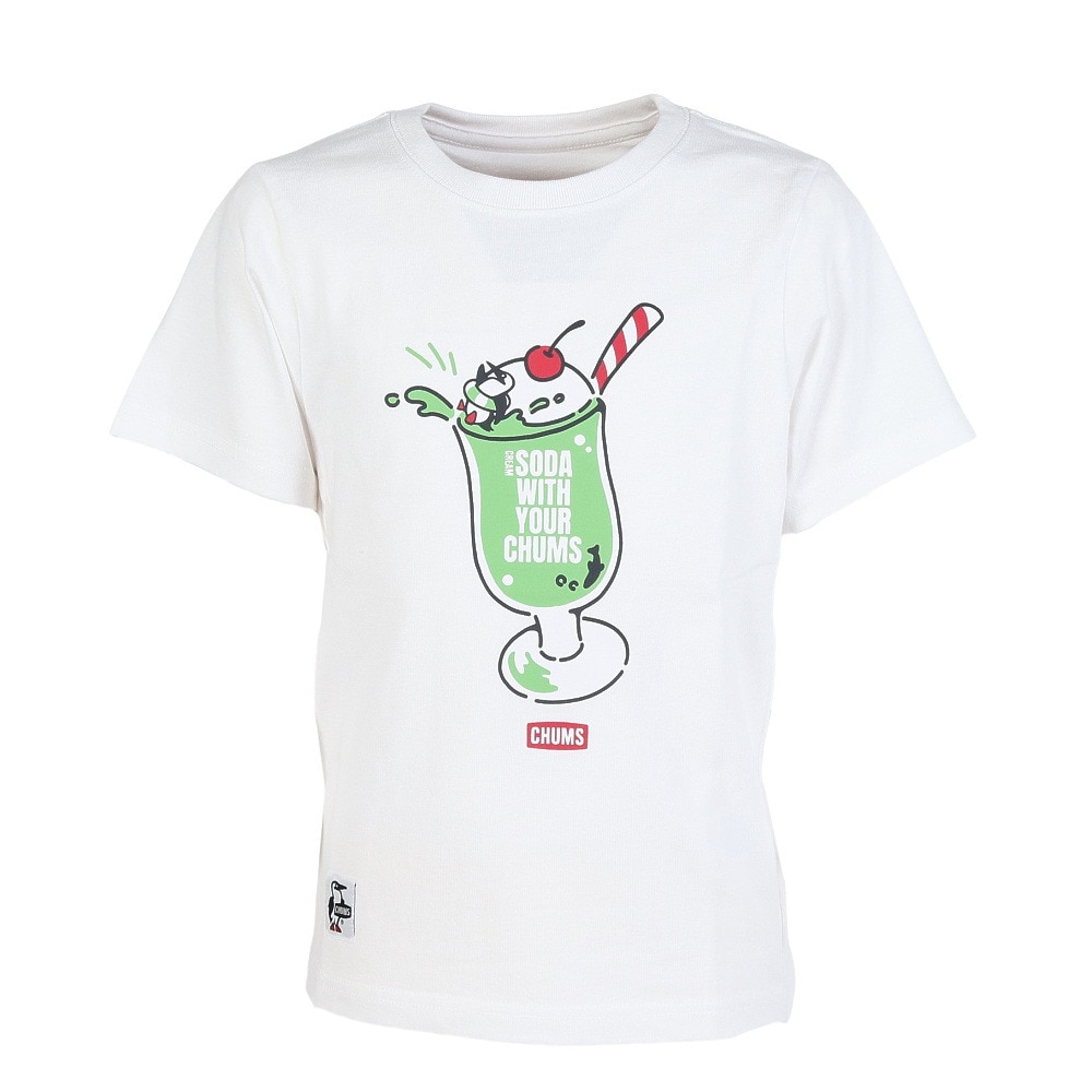 チャムス（CHUMS）（キッズ）キッズ AtBg KANPAI Tシャツ CH21-1407-W001