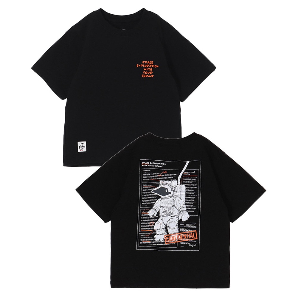 チャムス（CHUMS）（キッズ）ジュニア スペースブービースペーススーツTシャツ CH21-1357-K001