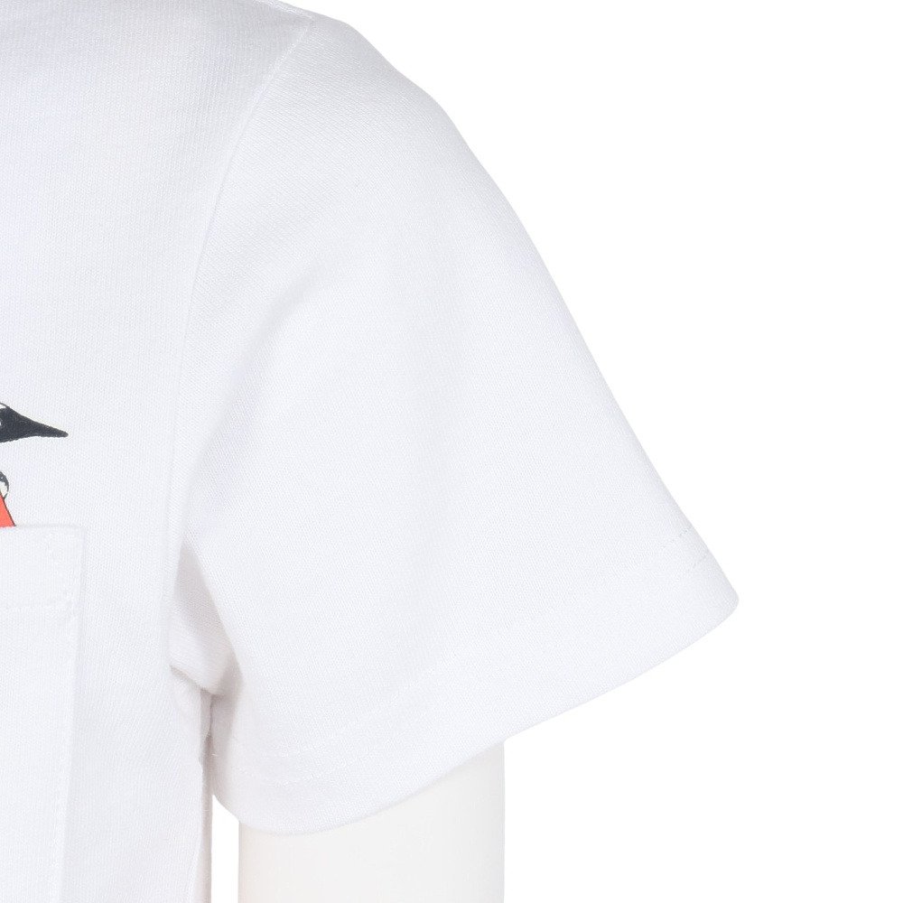 チャムス（CHUMS）（キッズ）ジュニア アンチバグフードヨーカイポケットTシャツ CH21-1362-W001