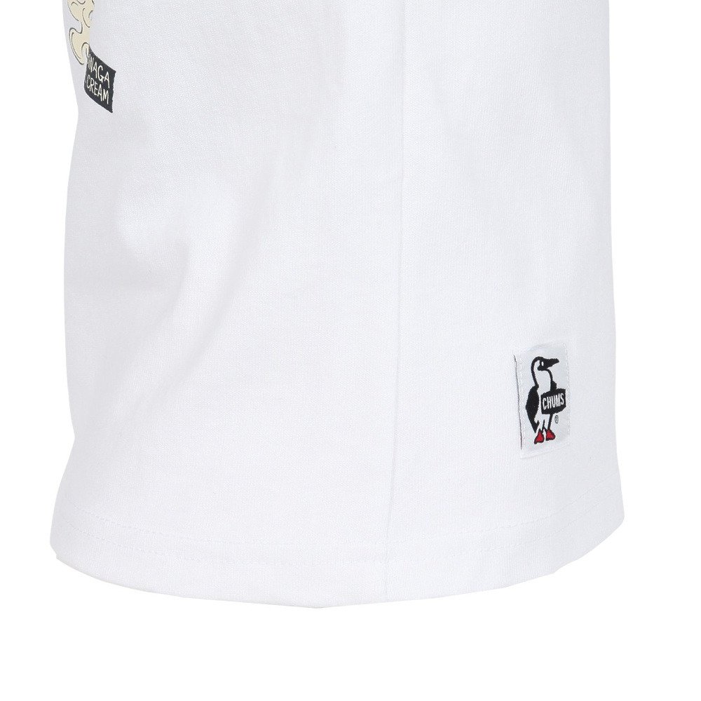 チャムス（CHUMS）（キッズ）ジュニア アンチバグフードヨーカイポケットTシャツ CH21-1362-W001