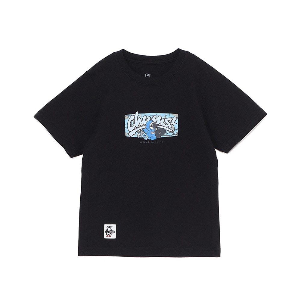チャムス（CHUMS）（キッズ）ジュニア アンチバグチャムスグラフィティTシャツ CH21-1363-K001