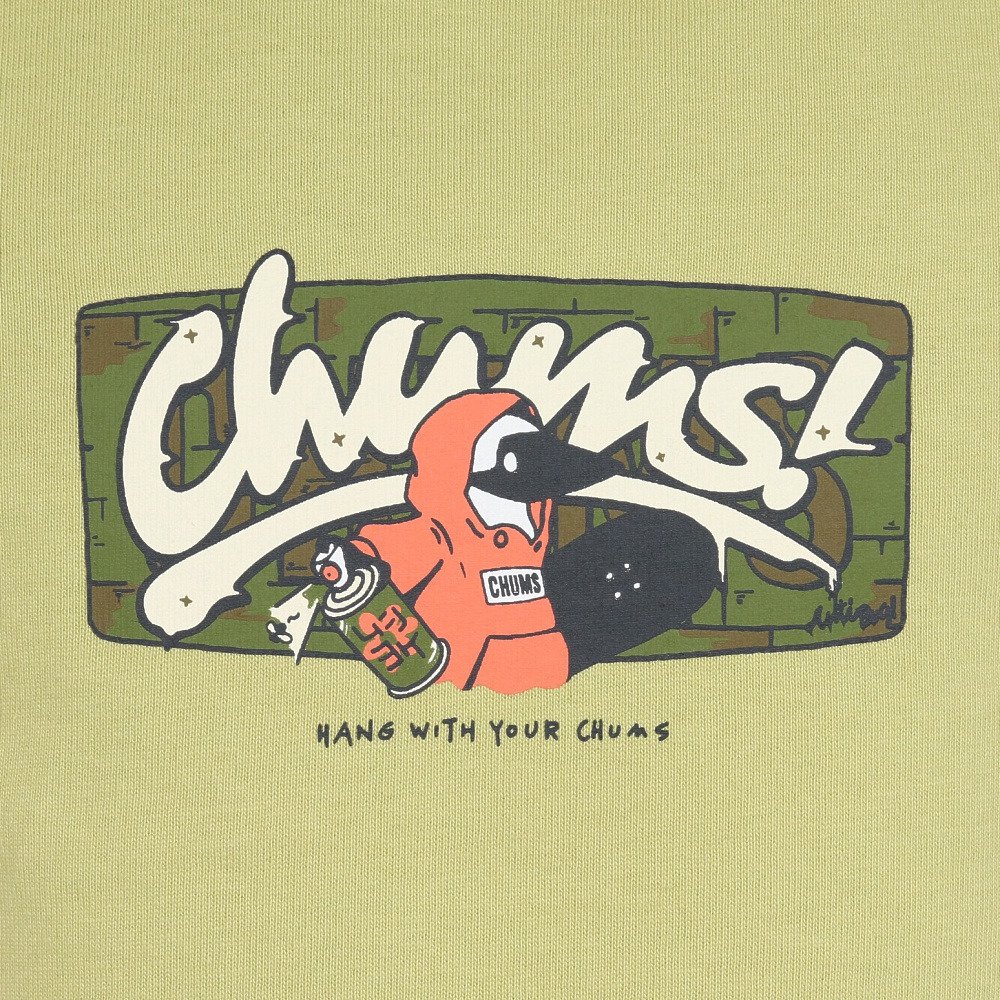チャムス（CHUMS）（キッズ）ジュニア アンチバグチャムスグラフィティTシャツ CH21-1363-M118
