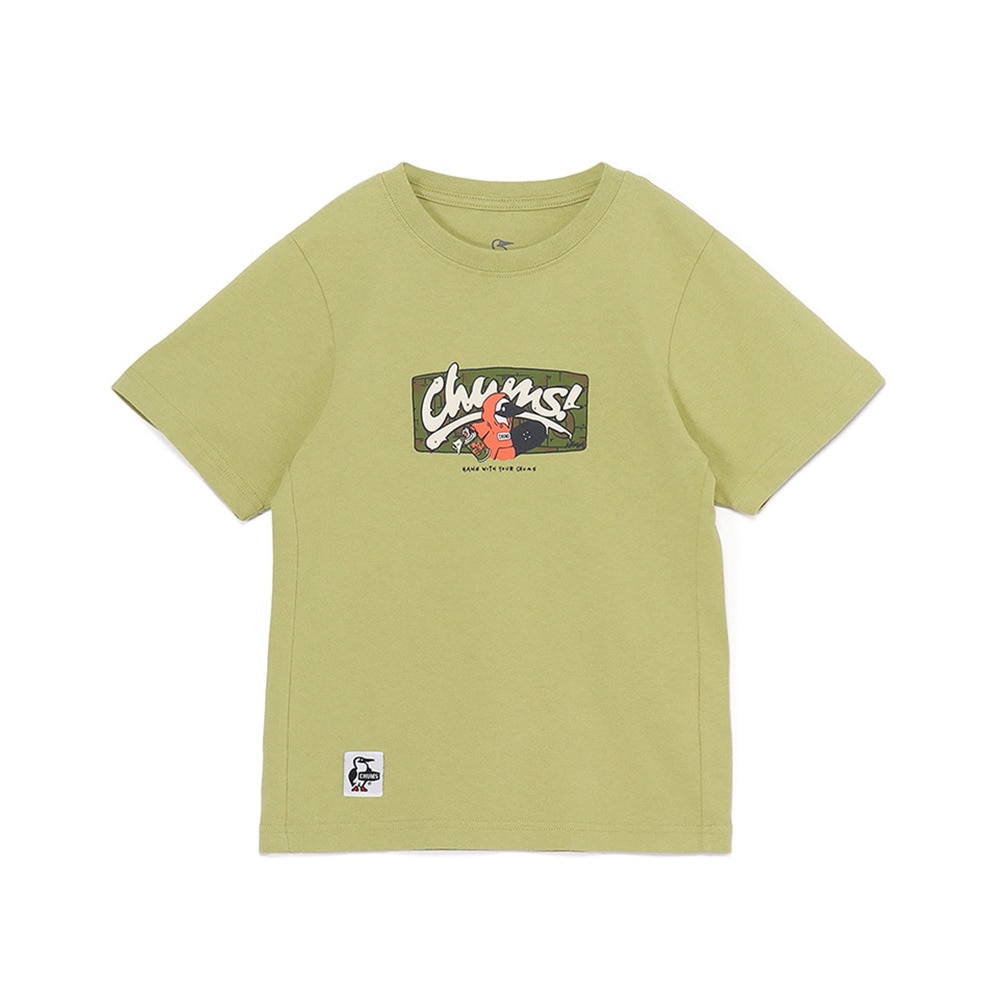 チャムス（CHUMS）（キッズ）ジュニア アンチバグチャムスグラフィティTシャツ CH21-1363-M118