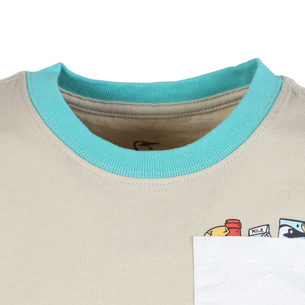チャムス（CHUMS）（キッズ）キッズ　チャムリーズマーケット ポケットTシャツ CH21-1367-C087