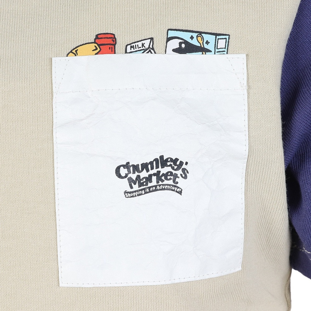 チャムス（CHUMS）（キッズ）キッズ　チャムリーズマーケット ポケットTシャツ CH21-1367-C087