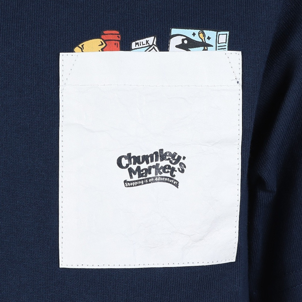 チャムス（CHUMS）（キッズ）キッズ　チャムリーズマーケット ポケットTシャツ CH21-1367-N001