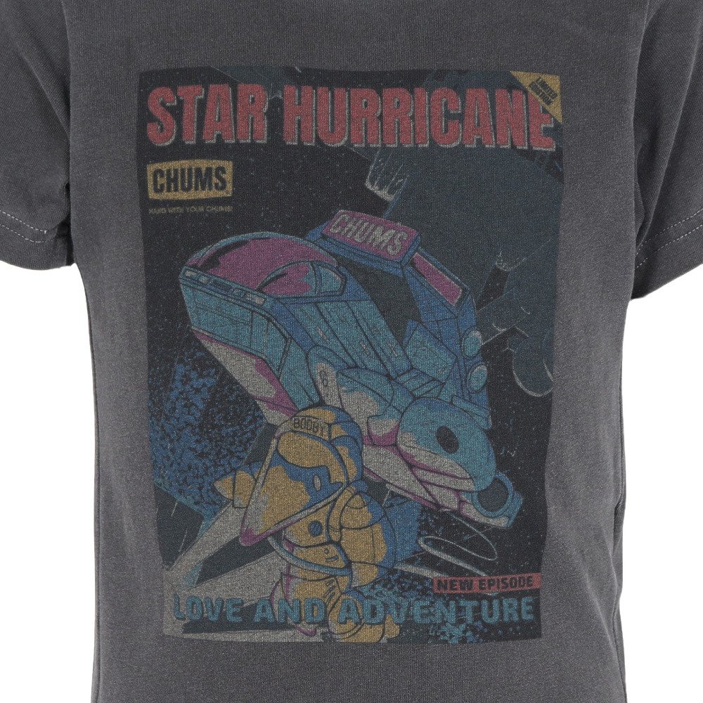 チャムス（CHUMS）（キッズ）ジュニア チャムススターハリケーンTシャツ CH21-1370-K001